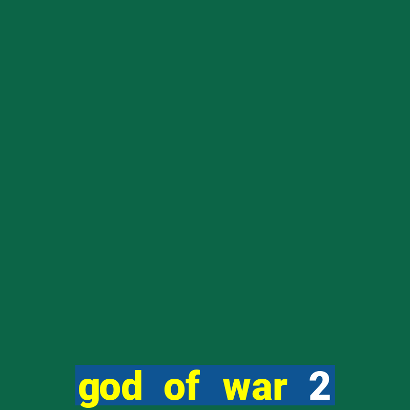 god of war 2 download ps2