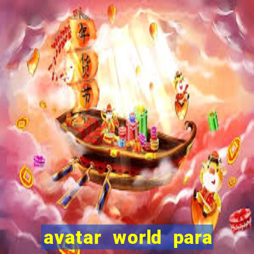 avatar world para colorir e imprimir