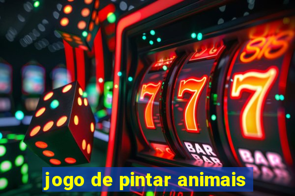 jogo de pintar animais