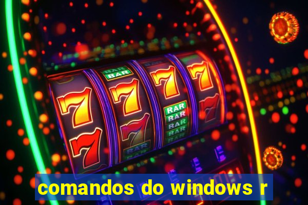 comandos do windows r