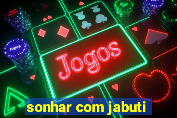 sonhar com jabuti