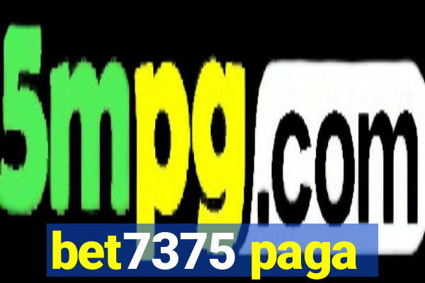 bet7375 paga