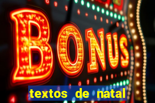 textos de natal para imprimir