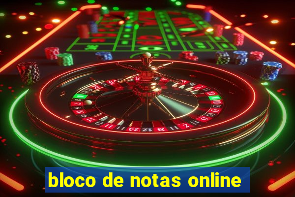 bloco de notas online