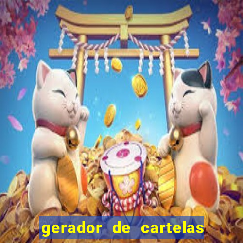 gerador de cartelas de bingo 1 a 99