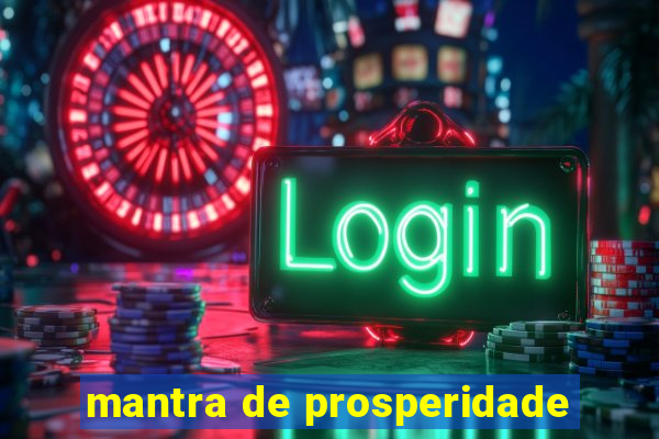 mantra de prosperidade