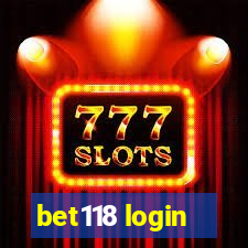 bet118 login