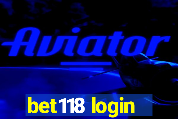 bet118 login