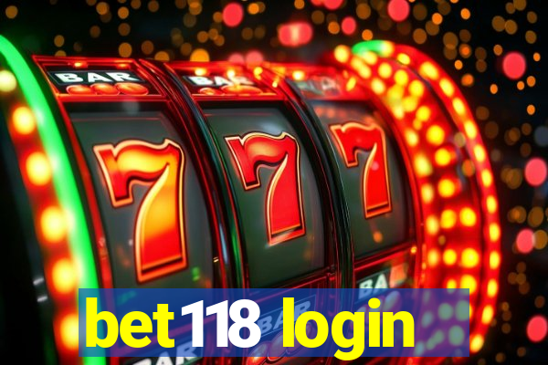 bet118 login