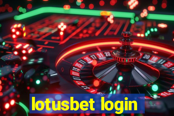 lotusbet login