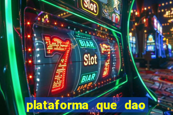 plataforma que dao bonus de cadastro