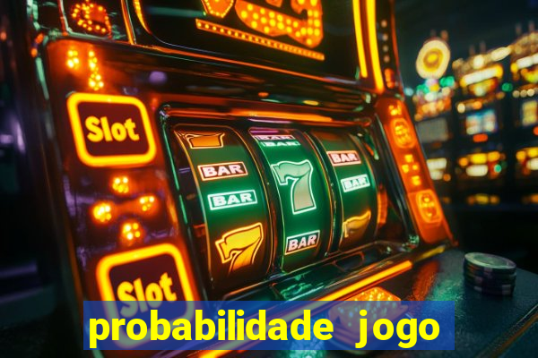 probabilidade jogo de futebol