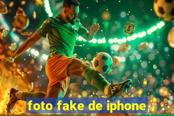 foto fake de iphone