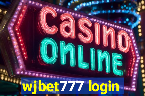 wjbet777 login