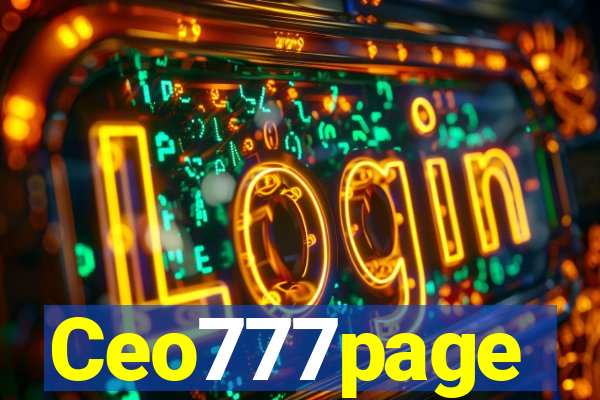 Ceo777page