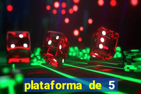 plataforma de 5 reais jogo do tigre