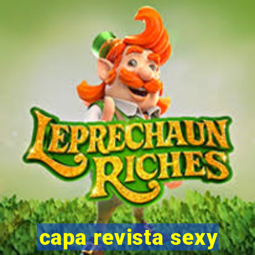 capa revista sexy