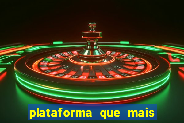 plataforma que mais paga no fortune tiger