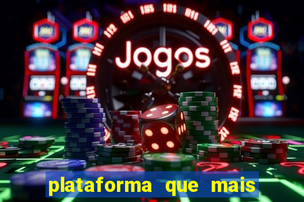 plataforma que mais paga no fortune tiger