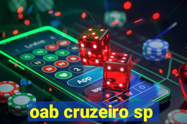 oab cruzeiro sp