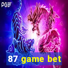 87 game bet