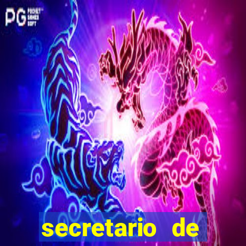 secretario de esporte salario