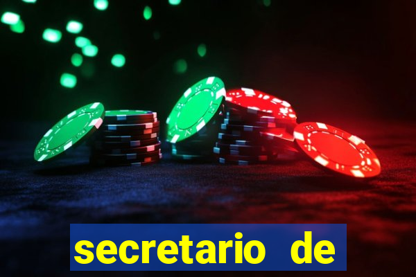 secretario de esporte salario