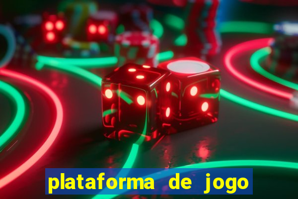 plataforma de jogo nova pagando