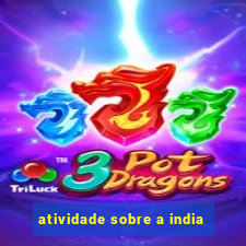 atividade sobre a india