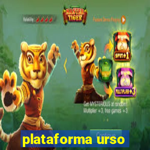 plataforma urso