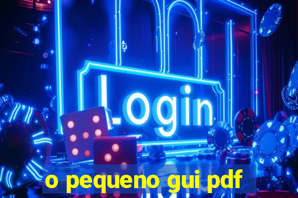 o pequeno gui pdf