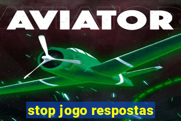 stop jogo respostas