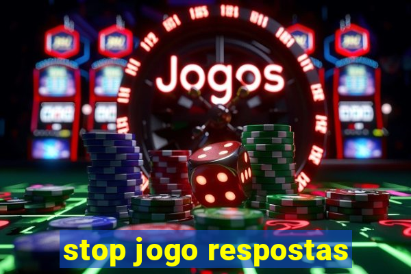 stop jogo respostas