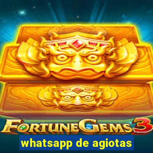 whatsapp de agiotas