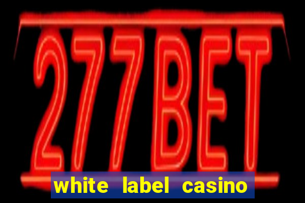 white label casino affiliate program