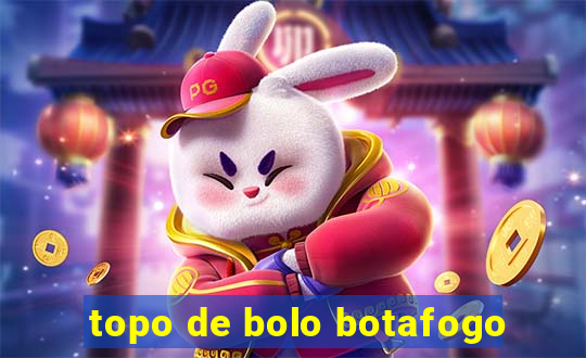 topo de bolo botafogo