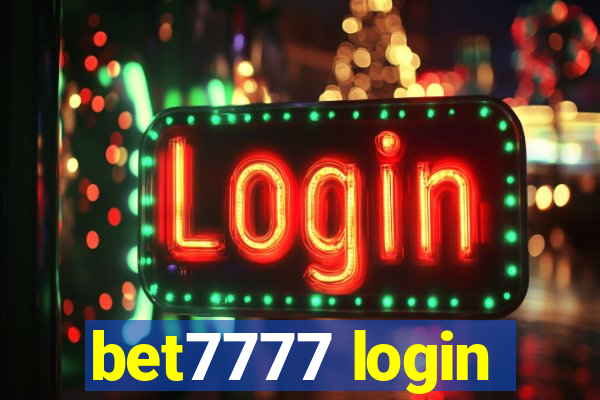 bet7777 login