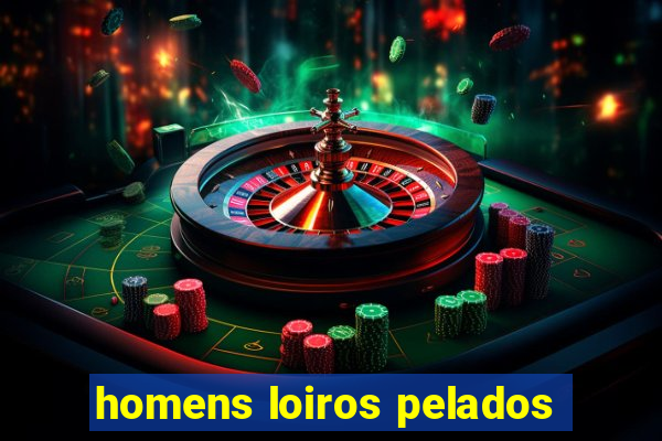 homens loiros pelados