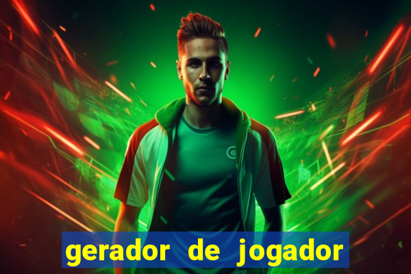 gerador de jogador de futebol