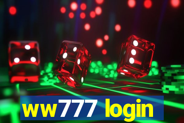 ww777 login