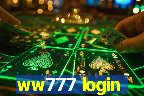 ww777 login