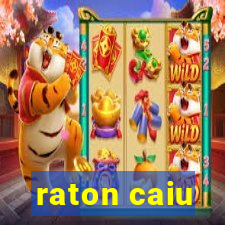 raton caiu