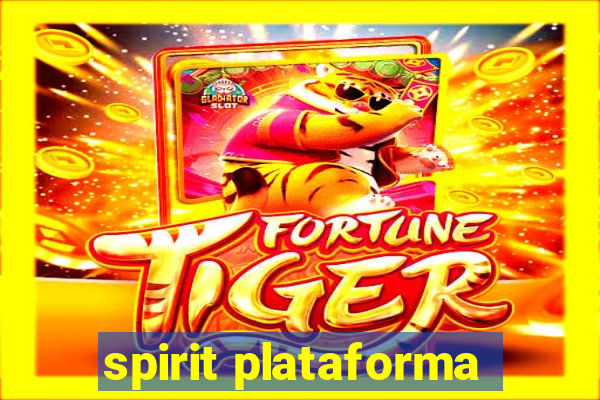 spirit plataforma