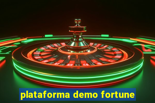 plataforma demo fortune