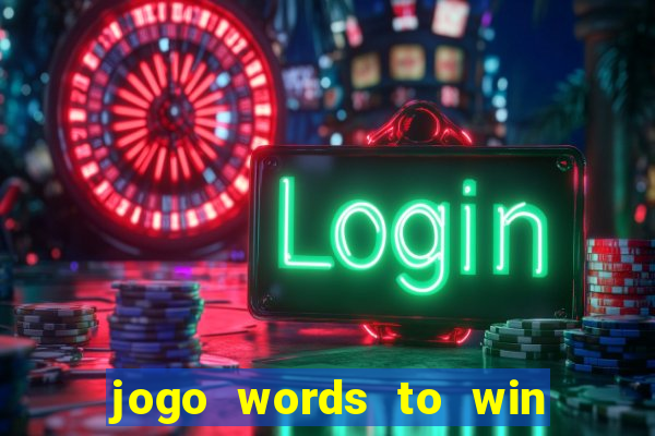 jogo words to win paga mesmo