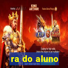 ra do aluno