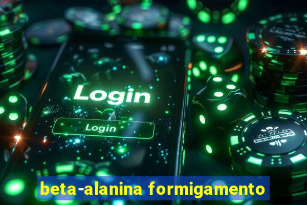 beta-alanina formigamento