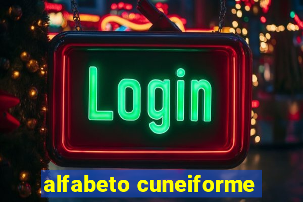 alfabeto cuneiforme