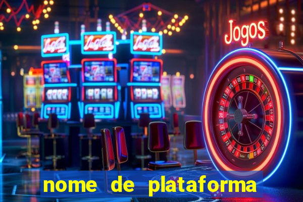 nome de plataforma de jogos