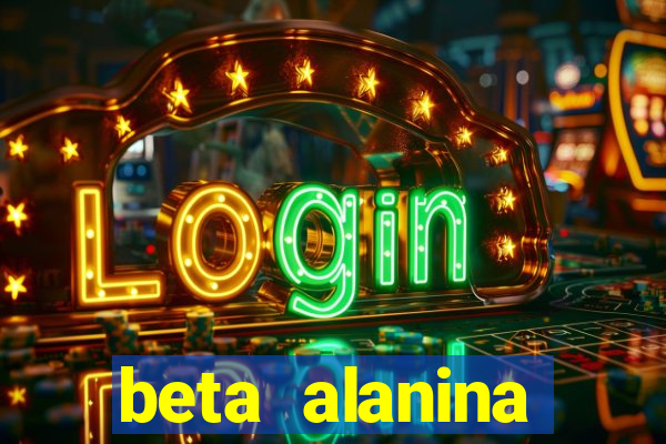 beta alanina aumenta a pressao